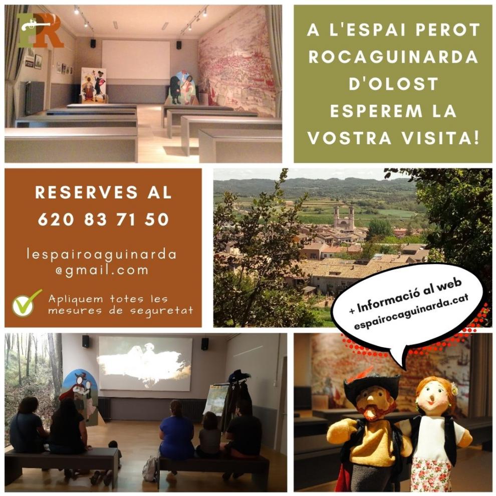 L’Espai Perot Rocaguinarda torna a obrir les portes al públic, ara amb visites concertades